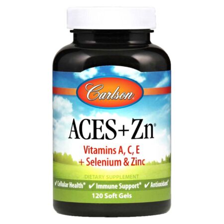 Carlson Labs, Aces+Zinco - 120 Cápsulas