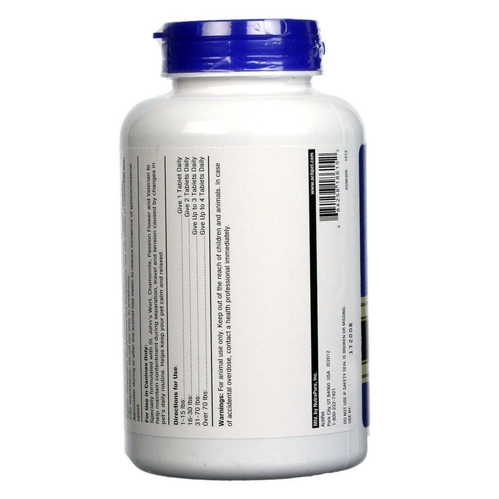 ActiPet Anxiety Free Sabor Carne - 90 Tabletes para o Bem-Estar Canino - Imagem 3
