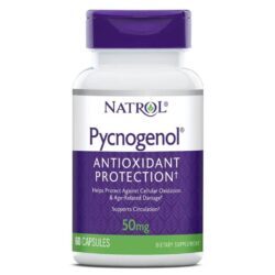 Natrol Pycnogenol 50 mg - 60 Cápsulas: Antioxidante Poderoso para Pele e Circulação no Brasil