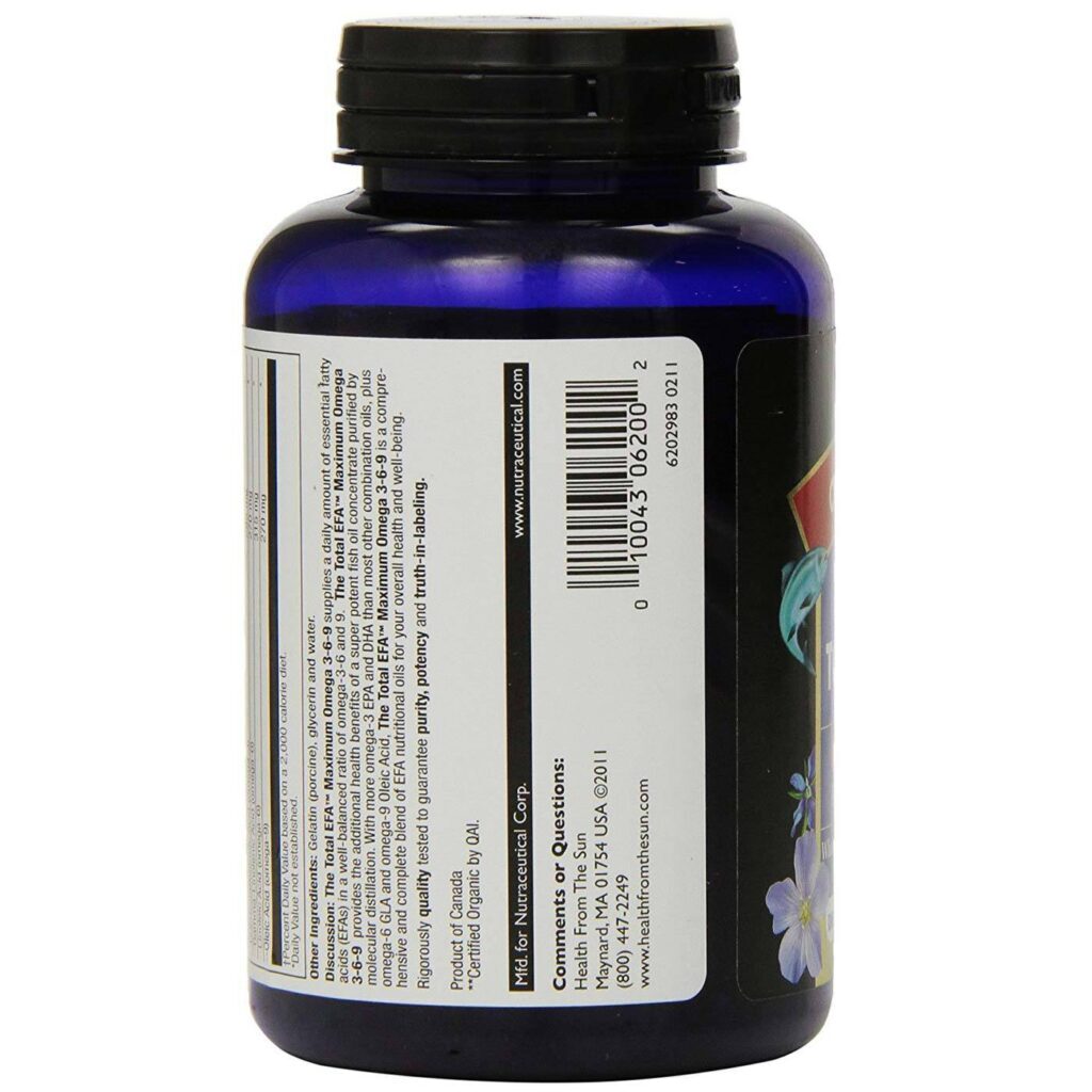 Omega 3 EPT Health From the Sun Máximo Total 90 Cápsulas - Saúde Completa e Vitalidade - Imagem 3