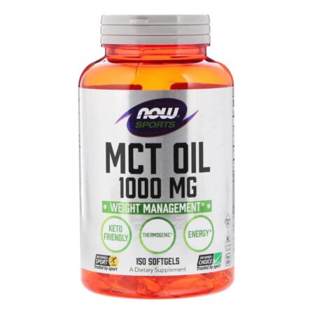 Now Foods, Óleo MCT 1000 mg - 150 Cápsulas em Gel