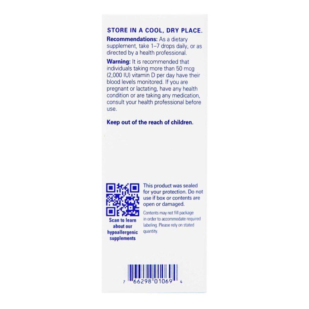 Vitamina D3 Líquida Pure EnCápsulations 22,5mL - Saúde Essencial - Imagem 4