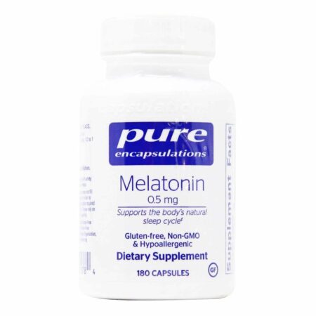 Pure EnCápsulasulations Melatonina 0,5 mg 180 Cápsulas Vegetarianas