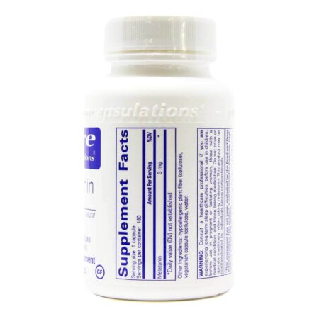 Pure EnCápsulasulations Melatonina 3 mg 180 Cápsulas - Image 2