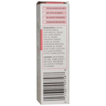 Aura Cacia Organic, Serum Facial de Óleos Essenciais de Rosa Mosqueta - 30mL (1 fl oz) - Image 2