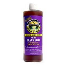 Dr. Woods Sabão Preto com Manteiga de Karité – 946mL (32 fl oz)