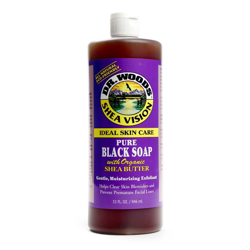 Dr. Woods Sabão Preto com Manteiga de Karité - 946mL (32 fl oz)
