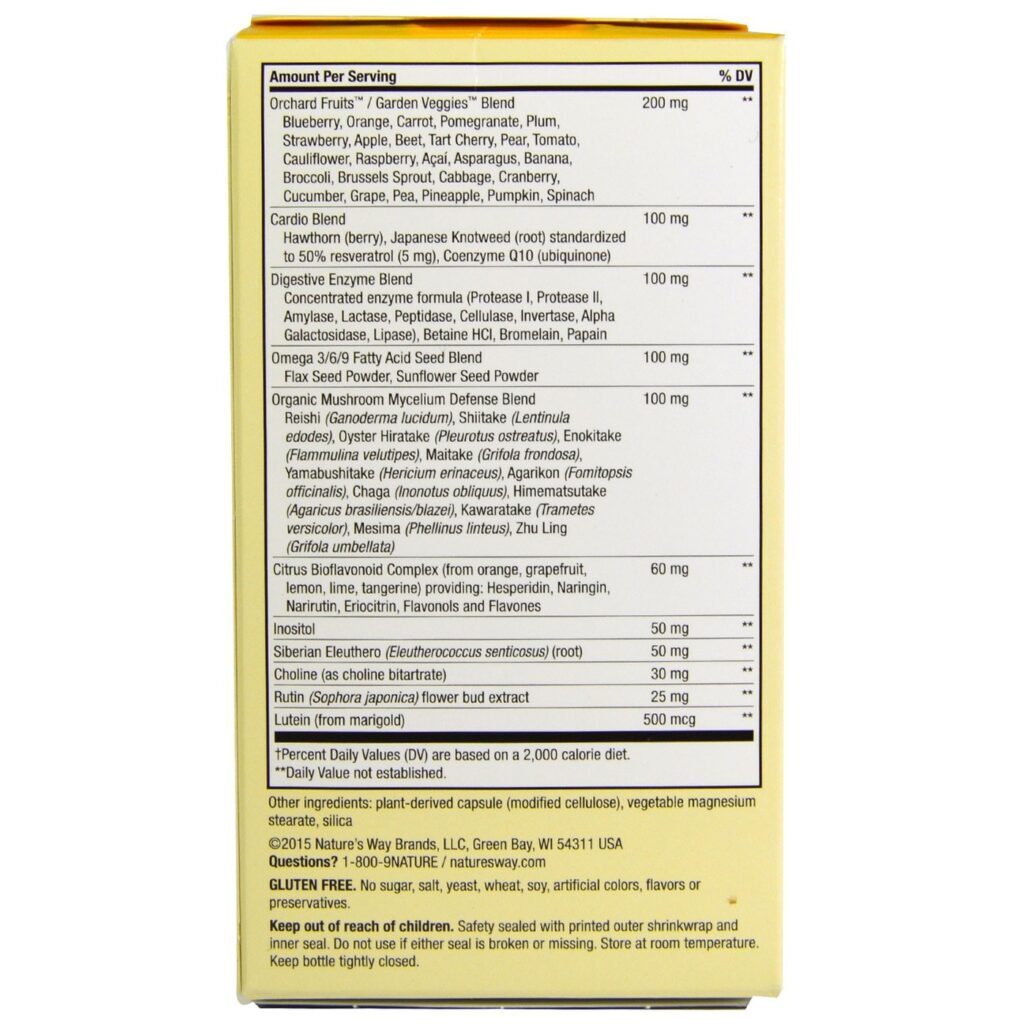 Nature's Way Alive! Multivitamínico Max Potency - 90 Cápsulas Vegetarianas | Energia e Saúde Completa - Imagem 3