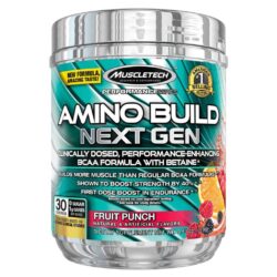 MuscleTech Amino Build 279g: Sua Formula Avançada de Aminoácidos Essenciais para Performance no Brasil