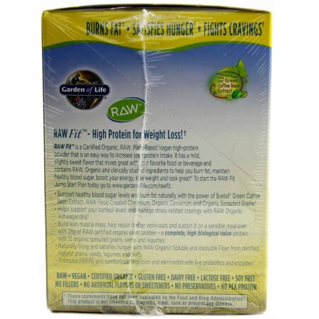 Garden of Life, RAW Fit™ - Extrato de Café Verde - 10 Pacotes (45 g cada) 451 g Total - Image 4