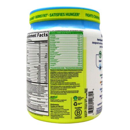 Garden of Life, Proteína RAW Fit - 427 g - Image 3