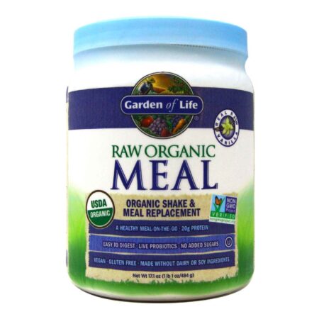 RAW Meal Garden of Life Baunilha 475 g