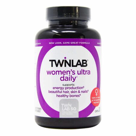 Twinlab®, Multivitamínico Diário para Mulher - 120 Cápsulas