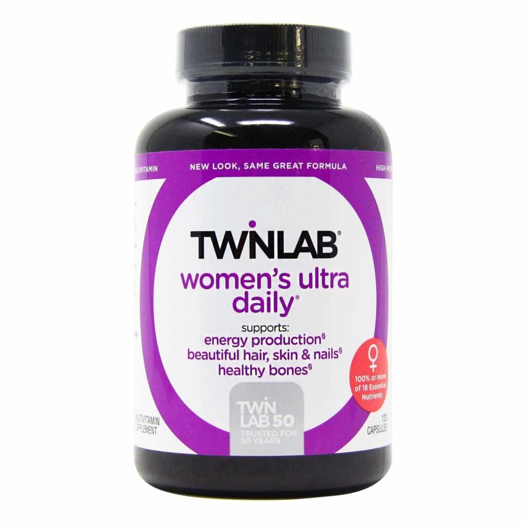 Twinlab Multivitamínico Diário para Mulher - 120 Cápsulas: Sua Dose Completa de Saúde e Energia