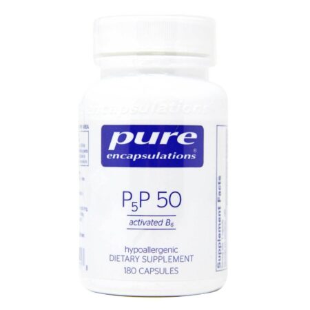 Vitamina B6 - Pure Encapsulations P5P 50 - 180 Cápsulas