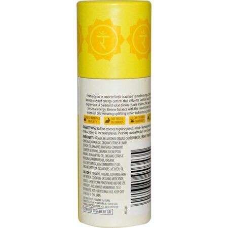 Aura Cacia Plexo Solar Balance Empower 10ml: Óleo Essencial para Equilíbrio Energético - Imagem 2