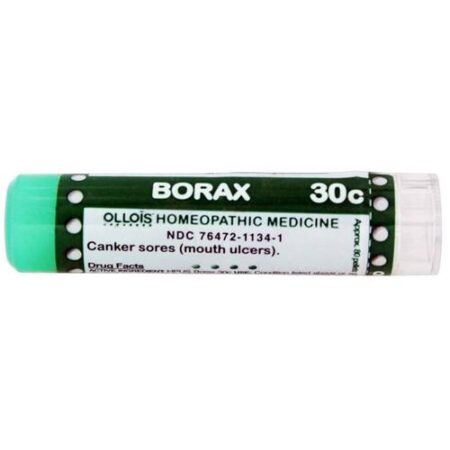 Ollois, Borax 30C - 80 Pastilhas