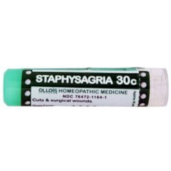Ollois Staphysagria 30C - 80 Grânulos: Solução Homeopática para Bem-Estar