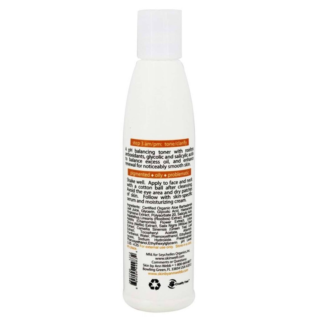 Skin by Ann Webb Tônico Clareador Glicólico Chá Rooibos 118.3 ml - Sua Pele Renovada - Imagem 2