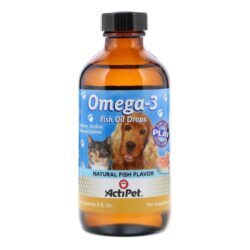 ActiPet Ômega-3 Óleo de Peixe 236ml: Saúde e Vitalidade para Seu Pet