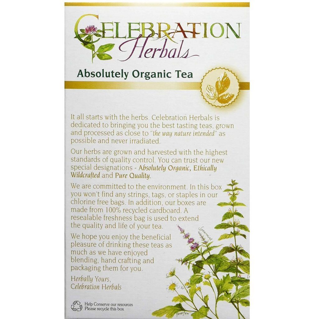 Celebration Herbals Chá Verde com Sabugueiro - 24 Saquinhos de Chá - Bem-Estar e Antioxidantes Naturais - Imagem 3