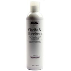 Now Foods Clarifica e Ilumina - Limpeza Facial Profunda 237ml - Pele Radiante