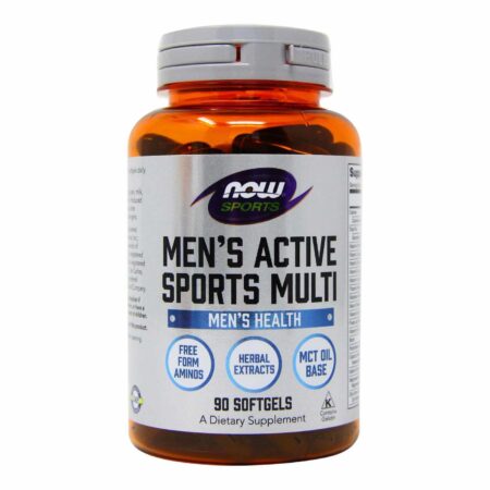 Multivitamínico Masculino Esportes Extremos Now Foods 90 Cápsulas