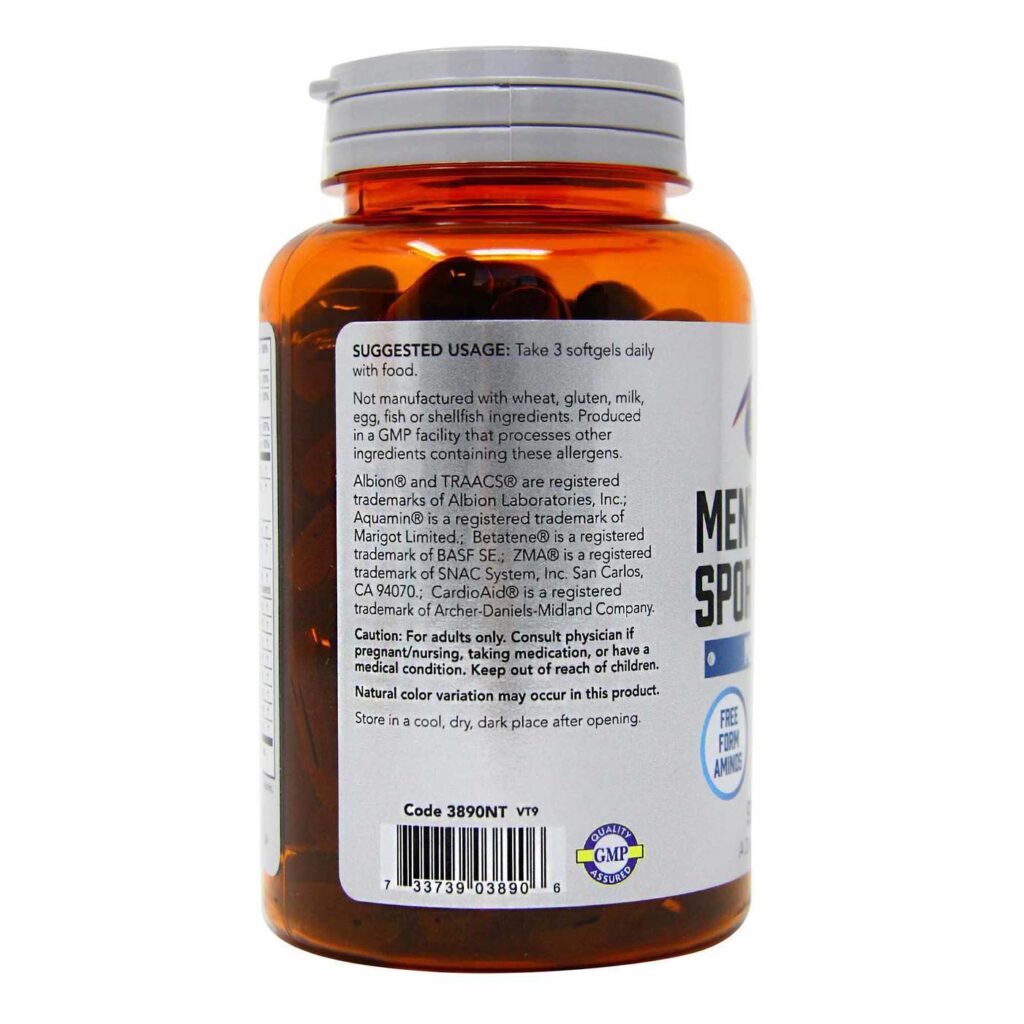 Multivitamínico Masculino Esportes Extremos Now Foods 90 Cápsulas - Performance e Recuperação - Imagem 2