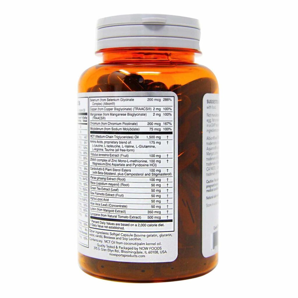 Multivitamínico Masculino Esportes Extremos Now Foods 90 Cápsulas - Performance e Recuperação - Imagem 5