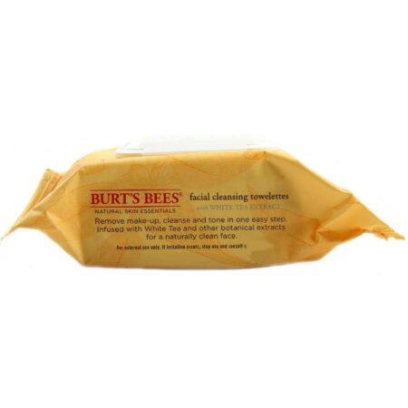 Burt's Bees, Toalhas de Limpeza Facial - 30 Toalhas - Image 3