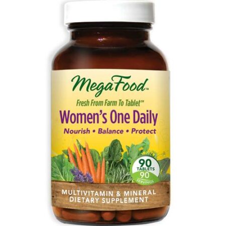 MegaFood, Multivitamínico Diário para Mulheres - 90 Tabletes