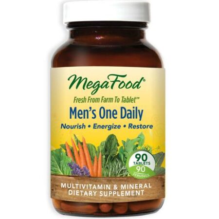 MegaFood, Multivitamínico Masculino - 90 Tabletes