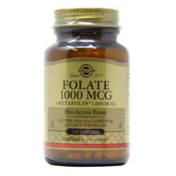 Solgar Folato 1000 mcg com Metafolin®: Saúde Essencial para Você no Brasil