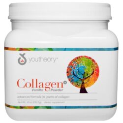 Youtheory Colágeno em Pó Fórmula Avançada Sabor Baunilha 283.5g