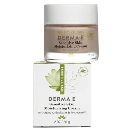 Derma E, Creme Hidratante para Peles Sensíveis - 2 oz (56g) - Image 2