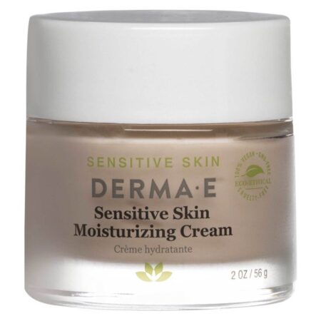 Derma E, Creme Hidratante para Peles Sensíveis - 2 oz (56g) - Image 3