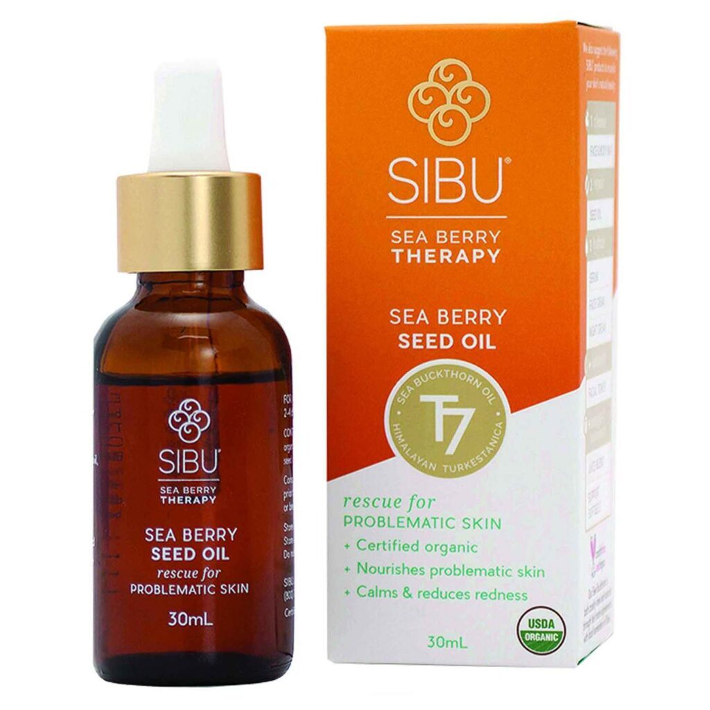 Sibu Beauty Sea Berry Seed Oil 30ml: Óleo Puro de Espinheiro Marítimo para Pele e Bem-Estar