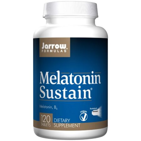 Jarrow Formulas, Melatonina Sustentada - 120 Tabletes