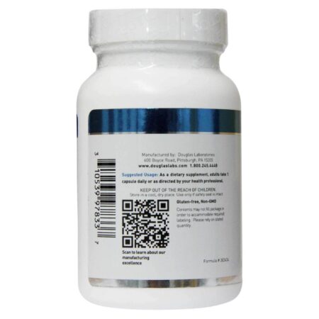 Douglas Labs, Óxido de Magnésio 500 mg 100 Cápsulas - Image 2