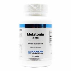 Douglas Labs Melatonina 3 mg 60 Tabletes: Sono Reparador e Bem-Estar