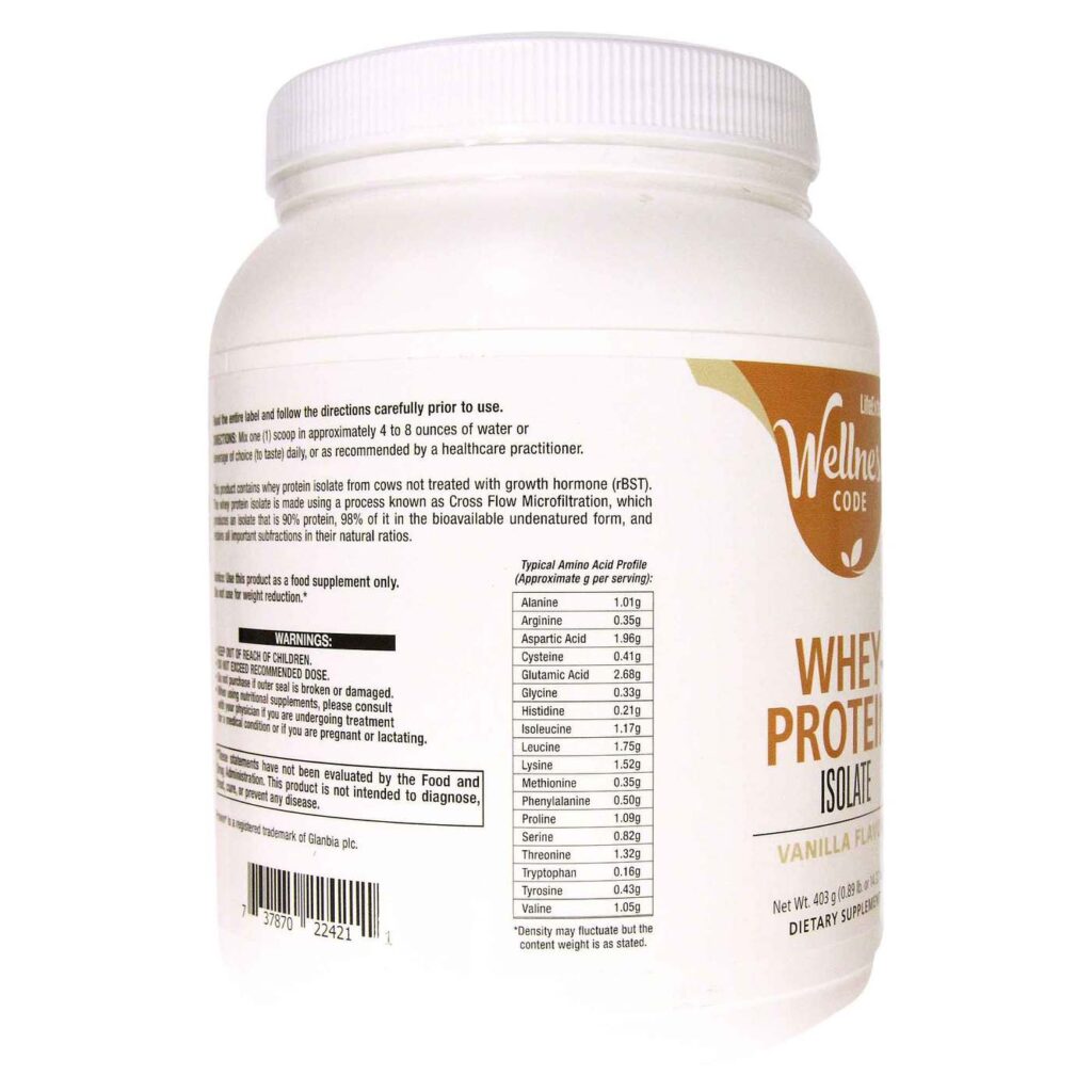 Life Extension Whey Protein Isolado Baunilha 403g - Pureza e Recuperação Muscular - Imagem 4