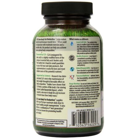 Irwin Naturals, CLA Lean - 80 Cápsulas de gel - Image 3