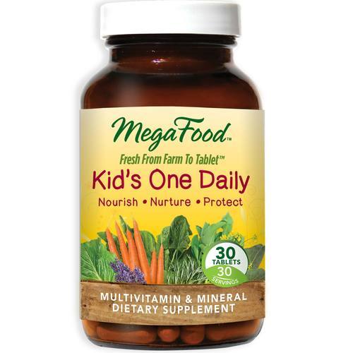 MegaFood Multivitamínico Diário para Crianças - 30 Comprimidos: Nutrição Essencial para o Desenvolvimento Infantil