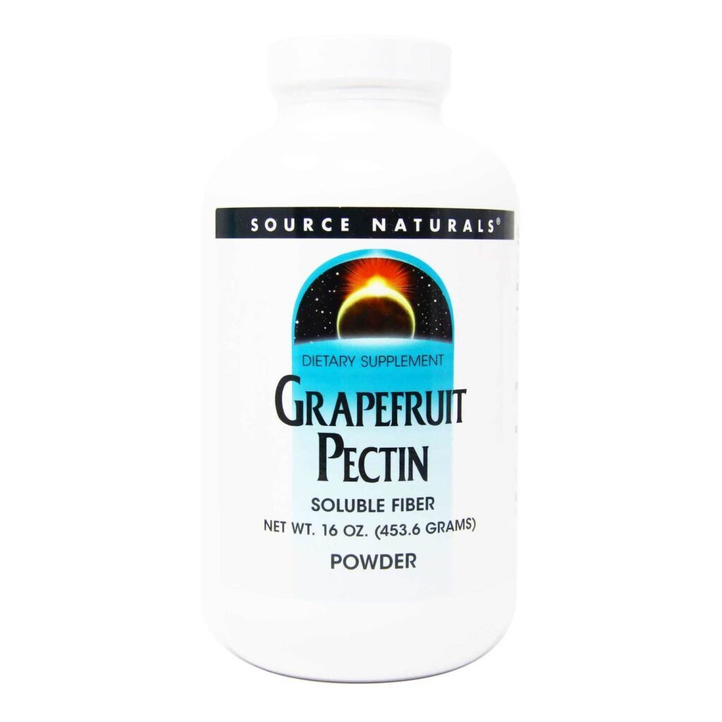 Pectina de Toranja Source Naturals em Pó 453.6g: Fibra Natural para Seu Bem-Estar