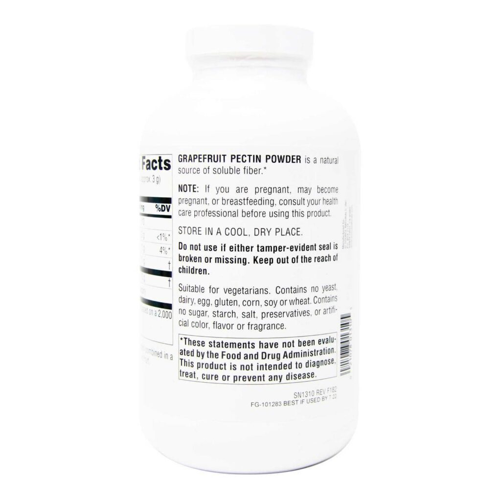 Pectina de Toranja Source Naturals em Pó 453.6g: Fibra Natural para Seu Bem-Estar - Imagem 3