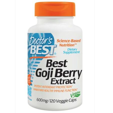 Goji Berry Extract Doctor's Best 120 Cápsulas Vegetarianas