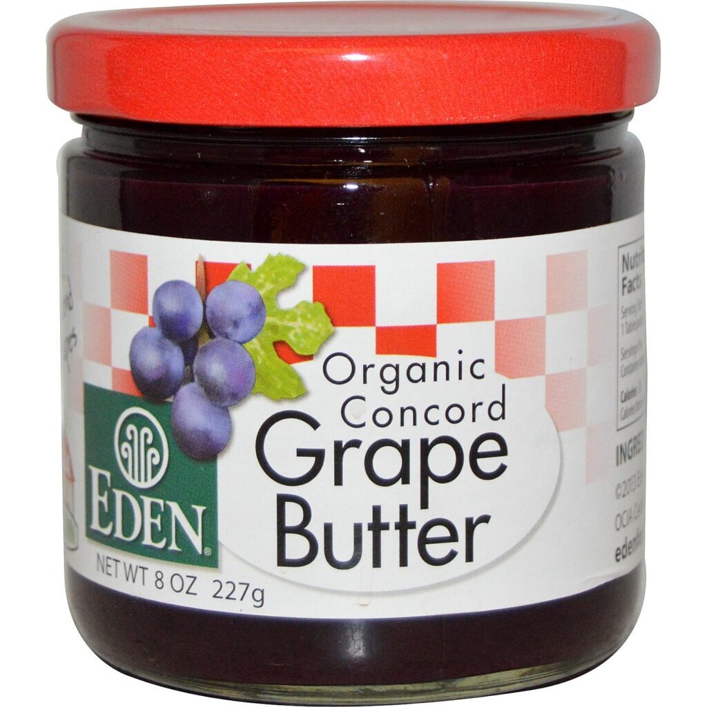 Geléia de Uva Orgânica Eden Foods 227g: Sabor Natural e Saudável para Você