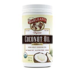 Barlean's Óleo de Coco Orgânico Culinária - 946 ml (32 oz) | Versão Brasileira Pronta Entrega