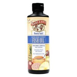 Barlean's Omega Swirl Óleo de Peixe Potência Ultra Alta 454g | Sabor Frutas Vermelhas