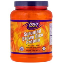 Proteína de Arroz Integral Now Foods 907g: Nutrição Vegetal Pura e de Alta Qualidade